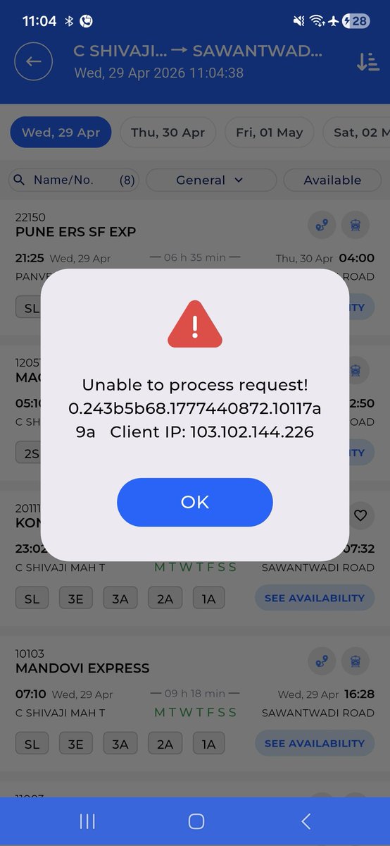 fpl1516guru's tweet photo. Please someone tell me how to get rid of this error @IRCTCofficial i can scroll whole website without issue only error while booking ticket that too while tatkal @AshwiniVaishnaw @PMOIndia @RailMinIndia @ANI this scam need to be investigated by #cbi https://t.co/k3Ct4dTY8M