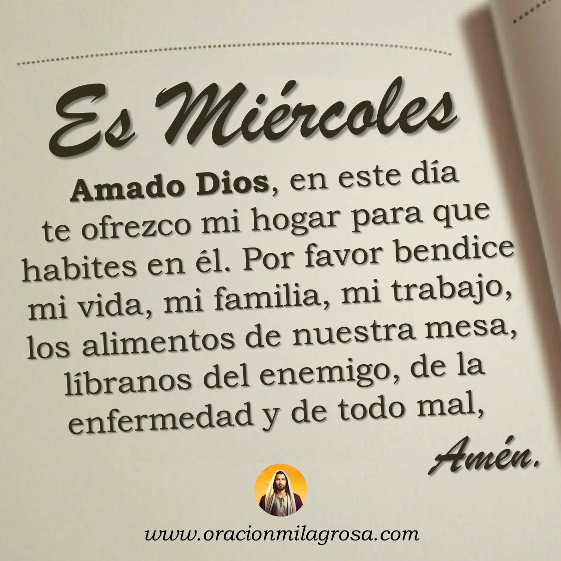 Oración para hoy miércoles 29 de abril 👉 youtu.be/Uo3Bhg-H1RE ✨