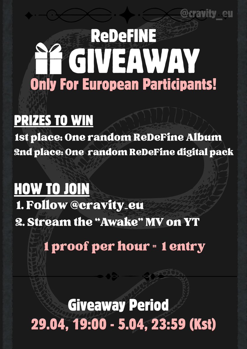 Cravity European Fanbase tweet media