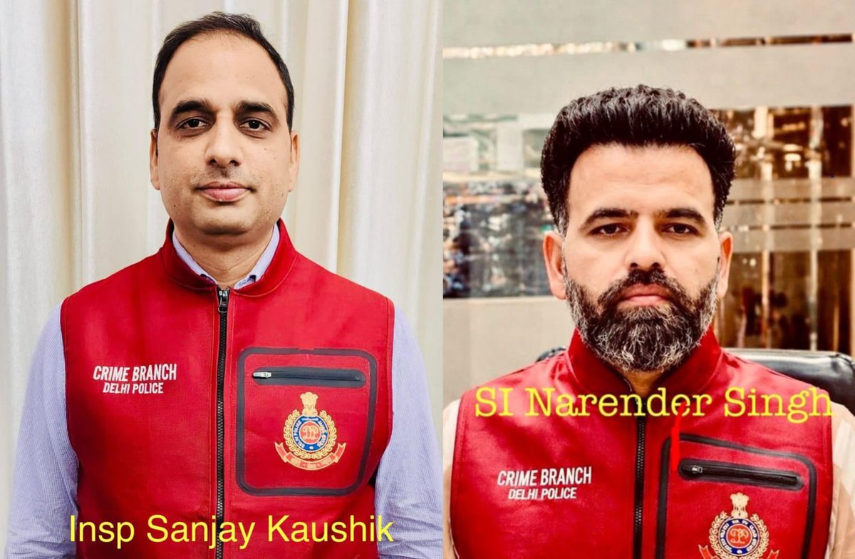 CrimeBranchDP's tweet photo. 🚨💥 FAKE VISA SYNDICATE CRUSHED | DELHI POLICE EXPOSES INTERSTATE JOB SCAM! 💥🚨

In a major crackdown, NR-1, Crime Branch busted a fake overseas job & visa racket cheating hundreds of innocent job seekers with promises of high-paying jobs in Russia, Turkey & Azerbaijan. 🌍✈️
👮‍♂️ 3 accused arrested
📕 5 original passports, 7 mobiles seized.
💳 Multiple fake IDs, debit cards & cash recovered.

💪 Successful operation led by Inspr Sanjay Kaushik under ACP Ashok Sharma and under the supervision of DCP Sh. Pankaj Kumar 

 🚨💥 फर्जी वीज़ा सिंडिकेट ध्वस्त | दिल्ली पुलिस ने इंटरस्टेट जॉब स्कैम का किया पर्दाफाश! 💥🚨

एक बड़ी कार्रवाई में NR-1, क्राइम ब्रांच ने विदेश में नौकरी और वीज़ा दि���ाने के नाम पर सैकड़ों बेरोजगार लोगों से ठगी करने वाले गिरोह का भंडाफोड़ किया। आरोपी रूस, तुर्की और अज़रबैजान में हाई-पेइंग नौकरी दिलाने का झांसा देकर लोगों को ठगते थे। 🌍✈️
👮‍♂️ 3 आरोपी गिरफ्तार
📕 5 मूल पासपोर्ट और 7 मोबाइल फोन बरामद
💳 कई फर्जी आईडी, डेबिट कार्ड और नकदी बरामद

💪 यह सफल ऑपरेशन इंस्पेक्टर संजय कौशिक के नेतृत्व में, एसीपी अशोक शर्मा के निर्देशन तथा डीसीपी श्री पंकज कुमार की सं��ूर्ण देखरेख में किया गया।

https://t.co/iMYxcngBu3
#DelhiPolice
#CrimeBranch
@delhipolice