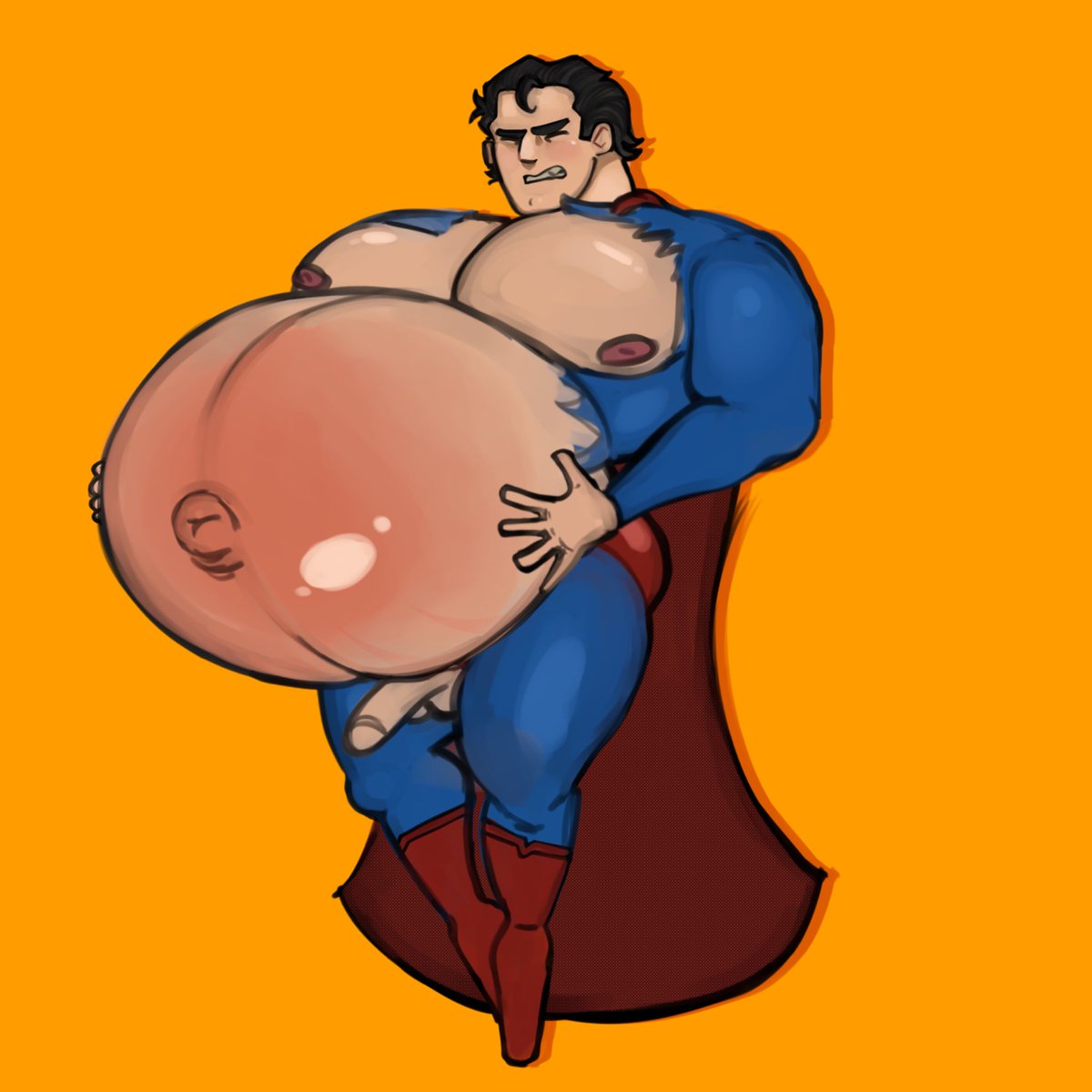 Hr8bAxt0n's tweet photo. Oh btw. He does pop. Just havnt made it yet 😼#bellyinflation #malebellyinflation #inflation #maleinflation https://t.co/cmwaJvlfWq