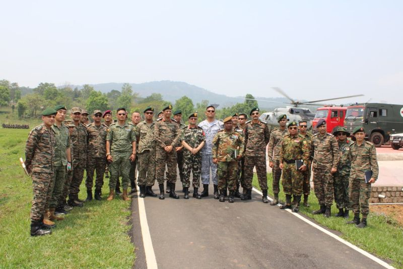 JanakiMenon5's tweet image. A proud moment for India 🇮🇳

The #IndianArmy gears up for its first-ever multilateral military exercise with 11 friendly nations — strengthening global partnerships, boosting interoperability, and showcasing our growing strategic leadership.
 #Defence  #MilitaryExercise #tejran