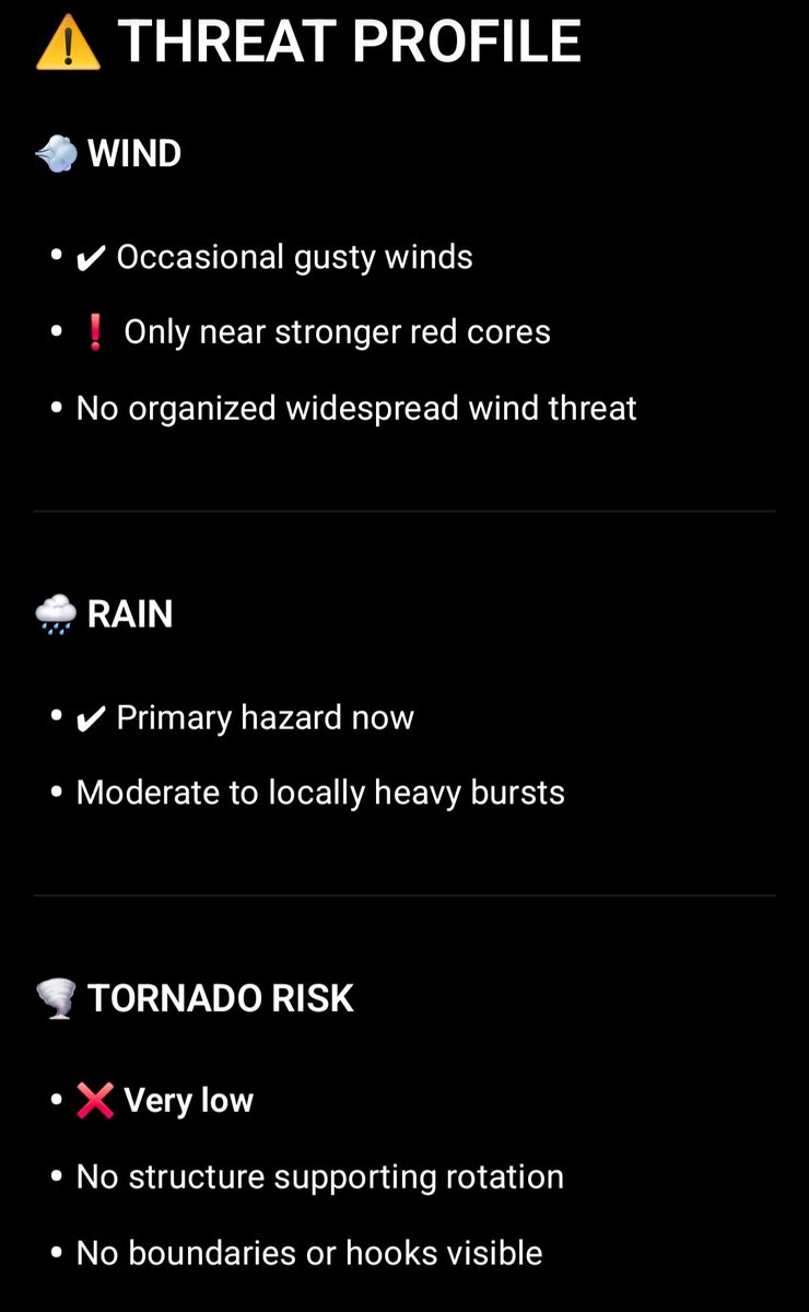 HEIS_Tswvlis's tweet image. 🔍 #CPSIS SCAN — #Grenada CLUSTER

Low risk storm cluster.

4/29/2026
#CapstoneStabilityTheorem 
#SevereWeather