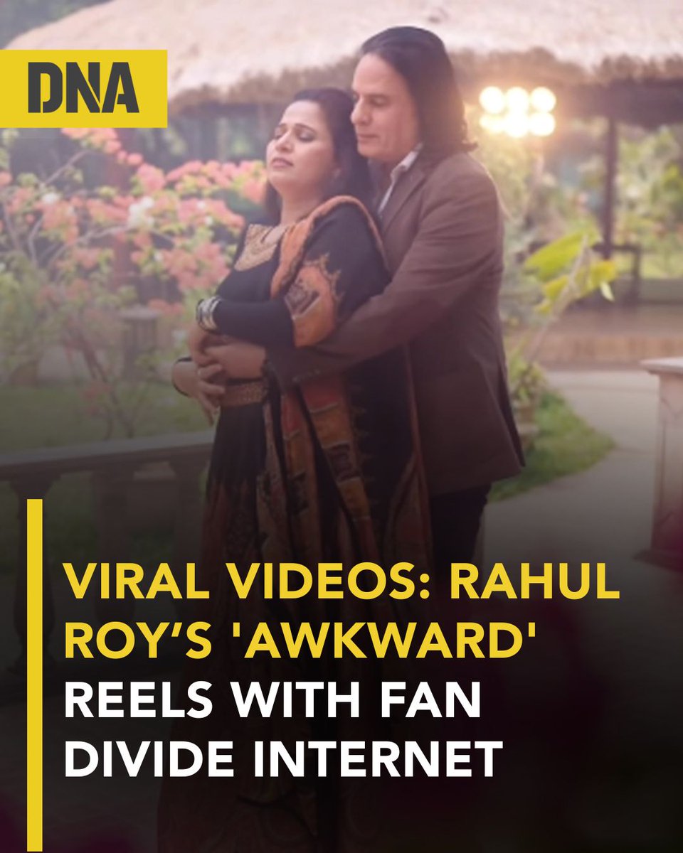 dna's tweet image. Rahul Roy has collaborated with an Instagram user for romantic reels, which are unintentionally funny, awkward, and bizarre. These videos have left netizens wondering how Rahul is struggling to survive.

Read here: dnaindia.com/bollywood/repo…

#RahulRoy #Bollywood #ViralVideos
