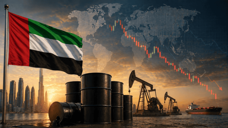 EnContexto_0's tweet photo. 1/5👉🧵#Internacionales Sacudida Global: Emiratos Árabes Unidos abandona la OPEP en plena crisis energética, lo que ha enviado una alerta a los mercados financieros y cancillerías del mundo al anunciar oficialmente su retirada de la Organización de Países Exportadores de Petróleo https://t.co/G98wayPUnn