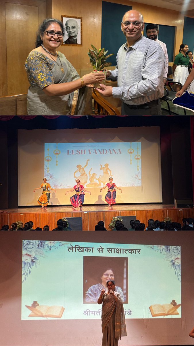 kathaksmita's tweet photo. Ideas found rhythm in movement as Literary Week commenced with our students’ Bharatanatyam, opening gracefully with Saraswati Vandana and filling the moment with devotion and expression. ✨
#LiteraryWeek #Bharatanatyam #SaraswatiVandana @y_sanjay 
@pntduggal @ashokkp @sunandask21 https://t.co/Pr67PRlvZH