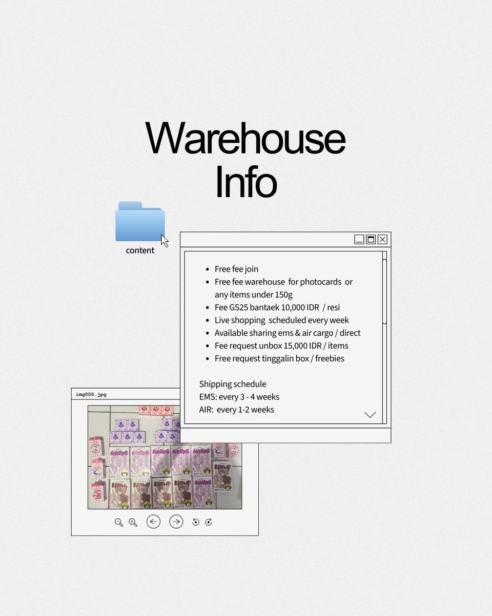 cattorebi's tweet photo. catto-rebi warehouse korea 🇰🇷

✅ live shopping store
✅ co bunjang, mercari, taobao, dll
✅ free fee join wh
✅ sharing ems &amp; air / direct available
✅ free foto arrived berjejer
✅ GS25 bantaek ok 

rate EMS: 170-190/g
rate AIR: 270-300/g

📩 DM or > https://t.co/0cdOUJXl3r https://t.co/BqhmwINfl1