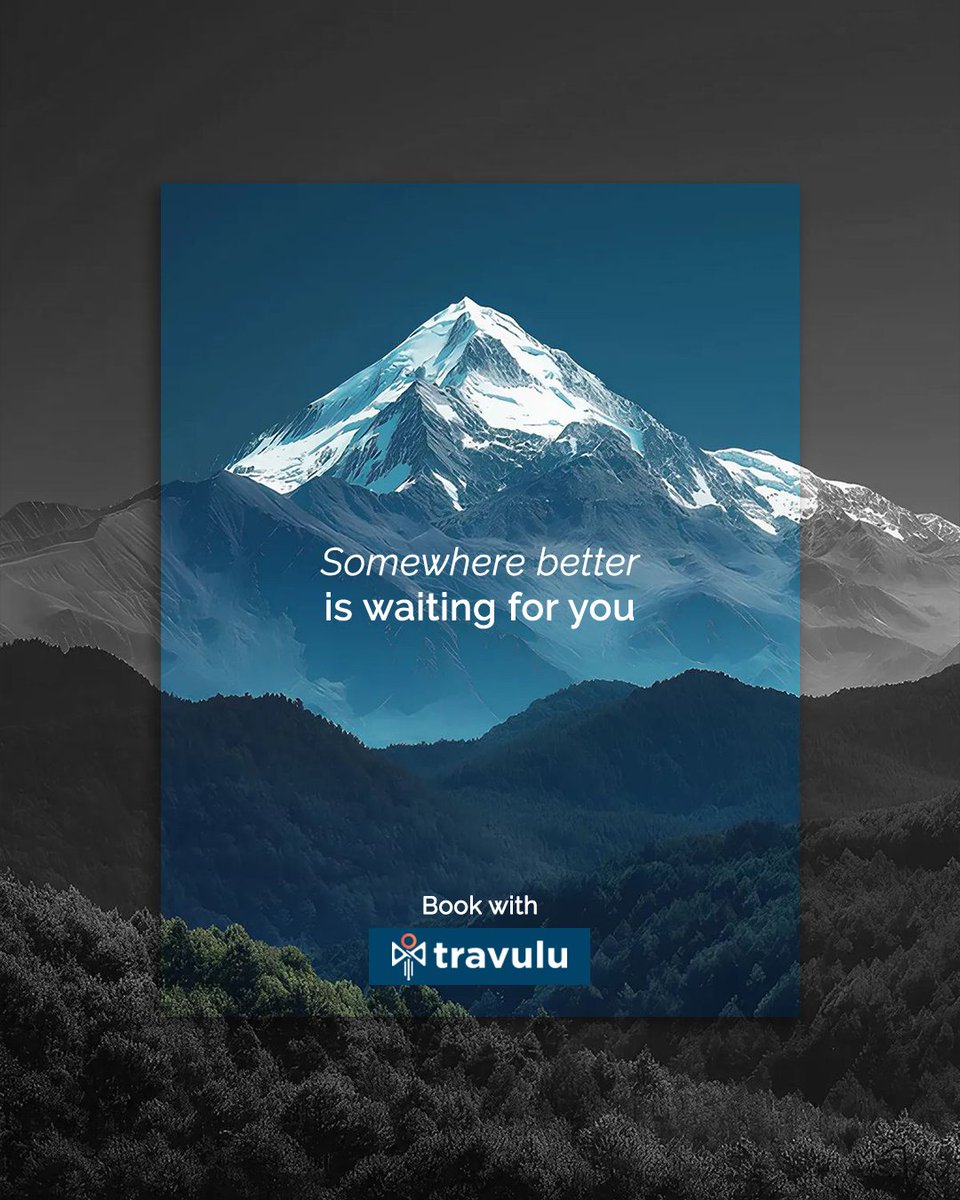 TravuluApp's tweet photo. Somewhere better is waiting for you.
All you have to do is go.

Flights, stays, and everything in between, made simple.

Book now at https://t.co/pTZMfxCcsq ✈️����
.
.
.
.
#Travulu #Travel #FlightBooking #HotelBooking https://t.co/K4kIJRVZ7Q