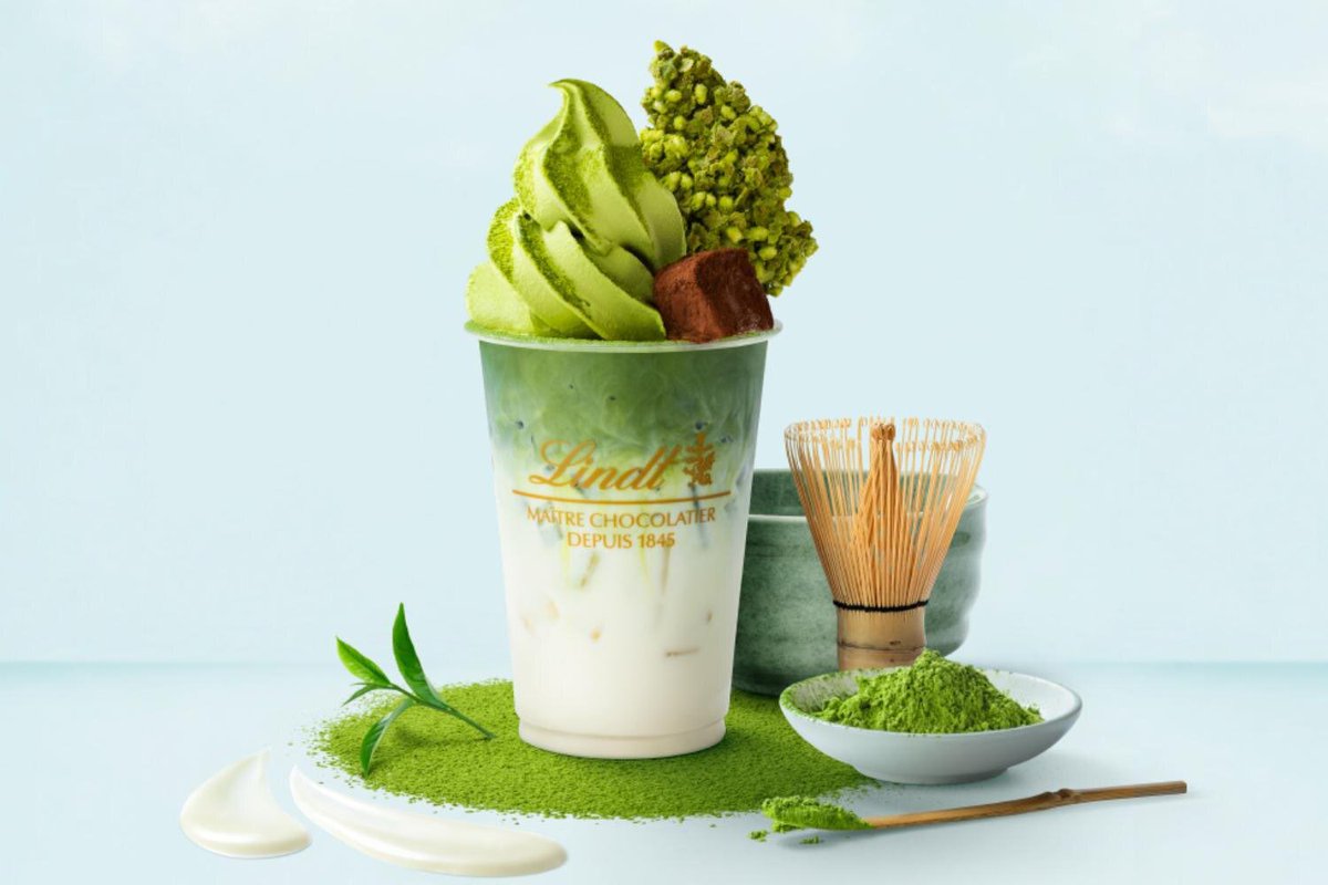 Lindt

／
💚天空の抹茶 極み ショコラドリンク
💚クレマジェラータ 天空の抹茶
＼

期間💚2026年4月10日～5月31日
店舗💚全国のLindtショコラ ブティック＆カフェ、アウトレット
※ルミネ立川店での取り扱いなし