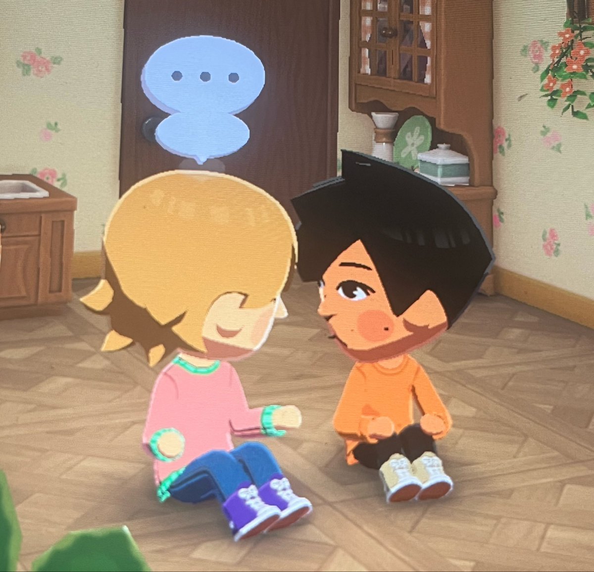 squiggleshou's tweet photo. They’re so close… they could almost.. kiss each other… #riteru https://t.co/mOkC7XZnrp