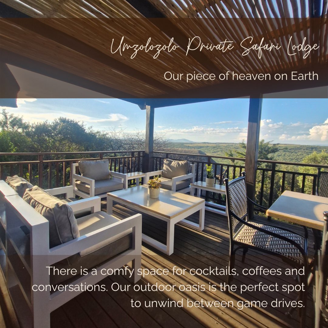 NambitiReserve's tweet photo. At Umzolozolo Safari Lodge, space is an experience — shaped by intimacy, perspective, and place.

Uninterrupted views, unhurried moments, and spaces that feel entirely your own. From birdsong mornings to golden, lantern-lit evenings… this is how you experience the wild. https://t.co/GufTQgfUnl
