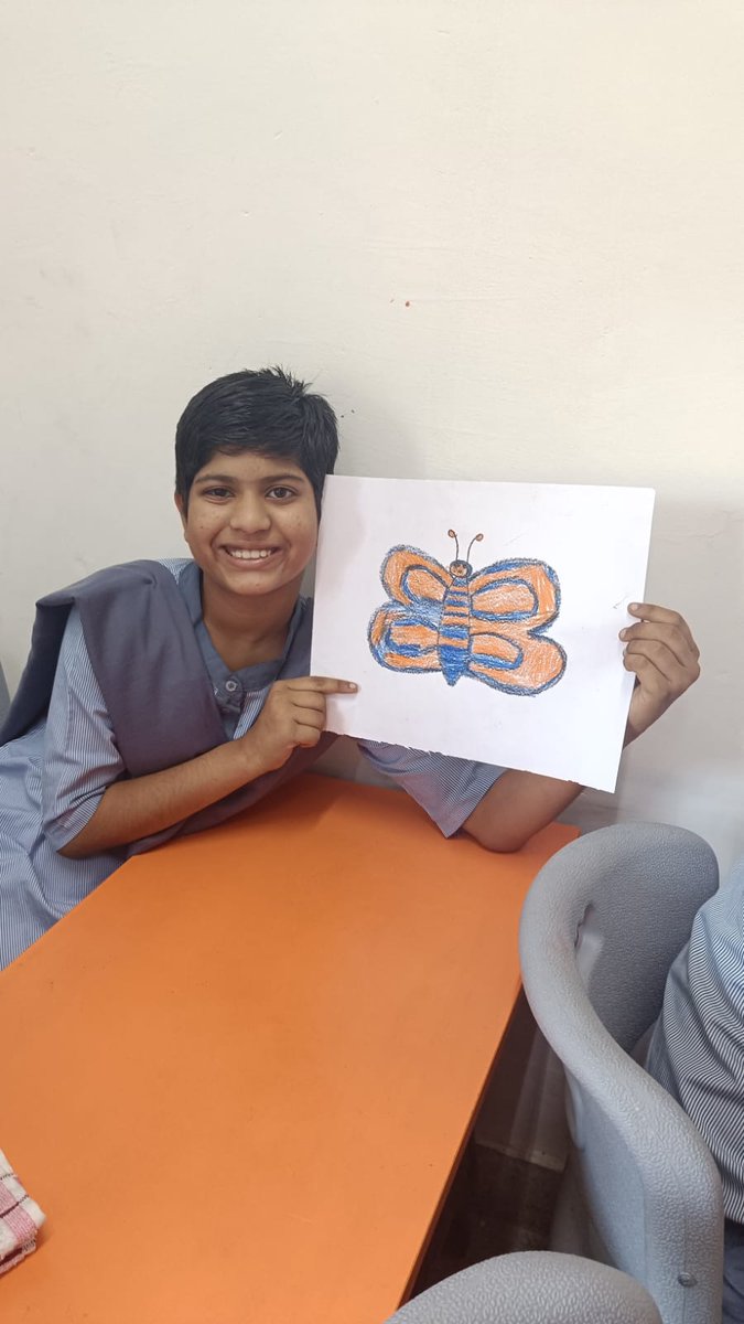 niepidmsecnoida's tweet photo. An interactive Painting program was organised at NIEPID-Model Special Education Centre (MSEC) for the visit of professionals from Dynata Company on 27th April 2026. A total of 50 students with special needs actively participated in a structured painting activity conducted https://t.co/w8Qj3GqmE4