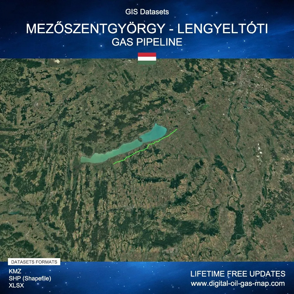 oilgasmaps's tweet image. GIS Datasets of Mezőszentgyörgy – Lengyeltóti Gas Pipeline
A Mezőszentgyörgy-Lengyeltóti gázvezeték GIS-adatkészletei

Country:  Hungary

Discover more: digital-oil-gas-map.com/product/gis-da…

#Hungary #naturalgaspipeline #gaspipeline