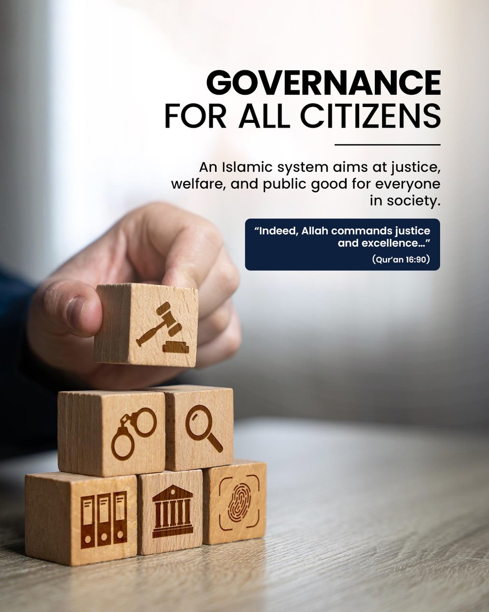 sabeeldawah's tweet image. What makes a government truly “ideal” in Islam?

Justice, divine law, and equal rights for all including minorities. A complete system built on fairness and guidance.

#Islam #Justice #Equality #Governance