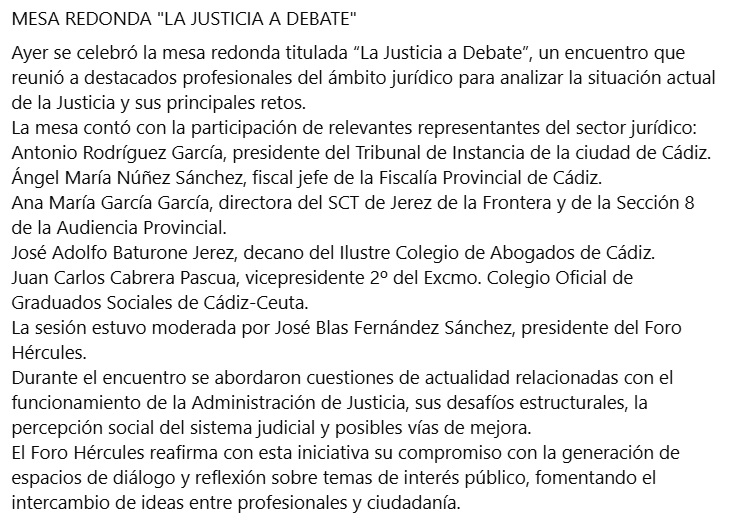 FORO HÉRCULES DE CÁDIZ tweet media