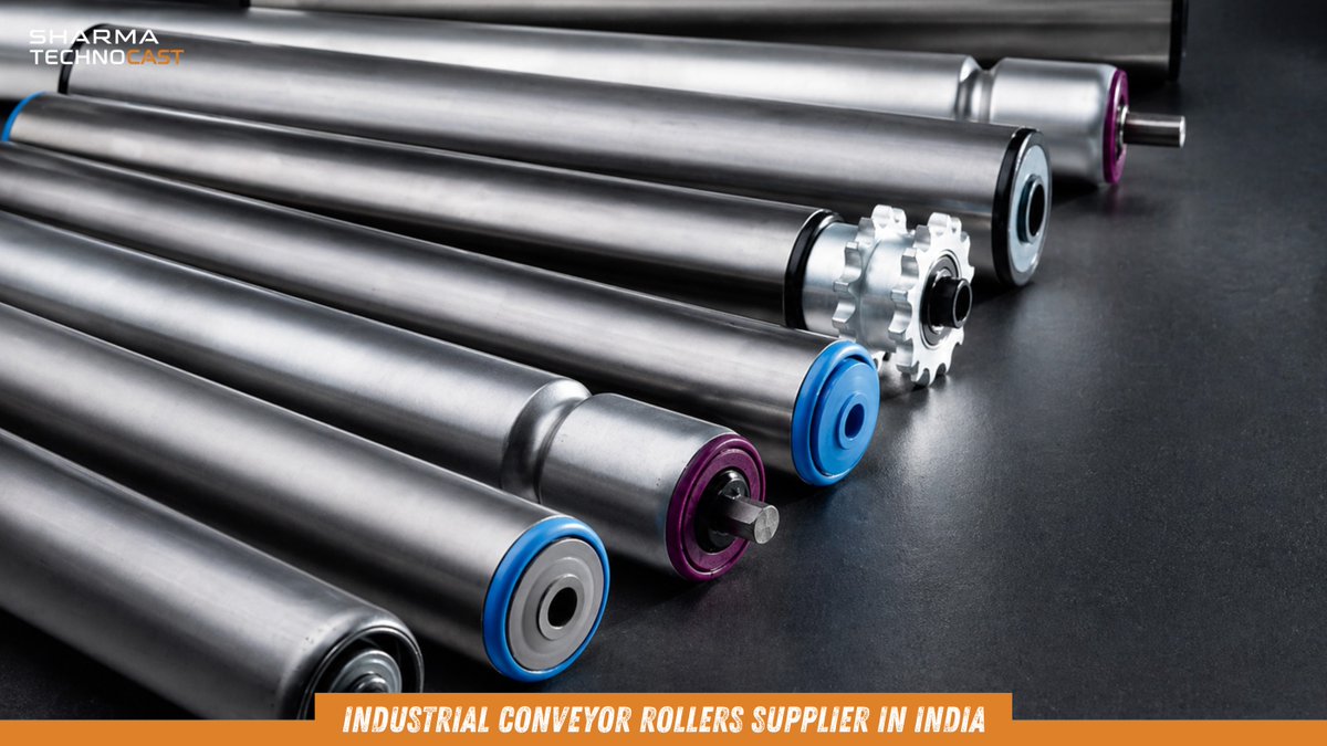 SharmaTech87165's tweet image. Industrial conveyor rollers supplier in India for reliable material handling solutions and OEM applications.

👉 sharmatechnocast.com/industrial-con…

+91 9726666123
Contact@Sharmatechnocast.com

#conveyorrollers #materialhandling #rfq