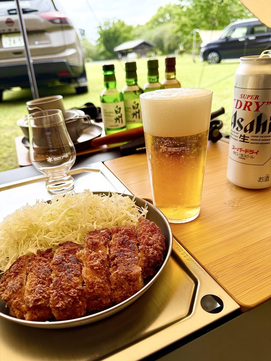 al6p_m's tweet photo. 今年初キャンプ❣️

#NISSAN
#スノピーク
#安心院
#キャンプ好きと繋がりたい https://t.co/fT9zJKIf5c