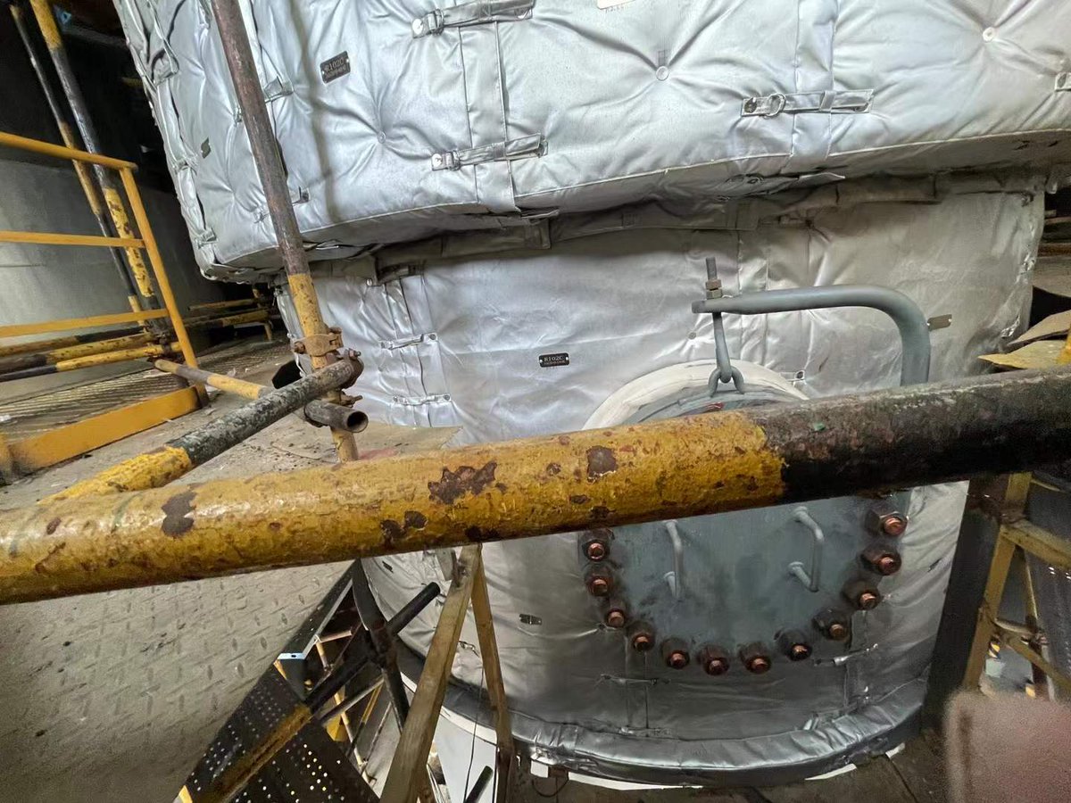 HighSuntex's tweet image. #InsulationCovers #IndustrialSafety #HeatProtection #ThermalInsulation #FireSafety #WeldingSafety #IndustrialSolutions #SafetyFirst #HighTemperature #DurableDesign #FactorySafety #EngineeringExcellence #MadeForIndustry