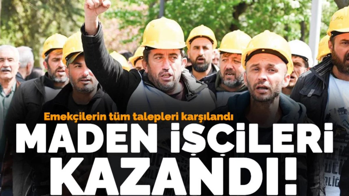 baskagazetecom's tweet image. Emekçilerin tüm talepleri karşılandı: Maden işçileri kazandı

baskagazete.com/haber/emekcile…

#madenişçileri #protesto #grev #bağımsızmadeniş #dorukmadencilik