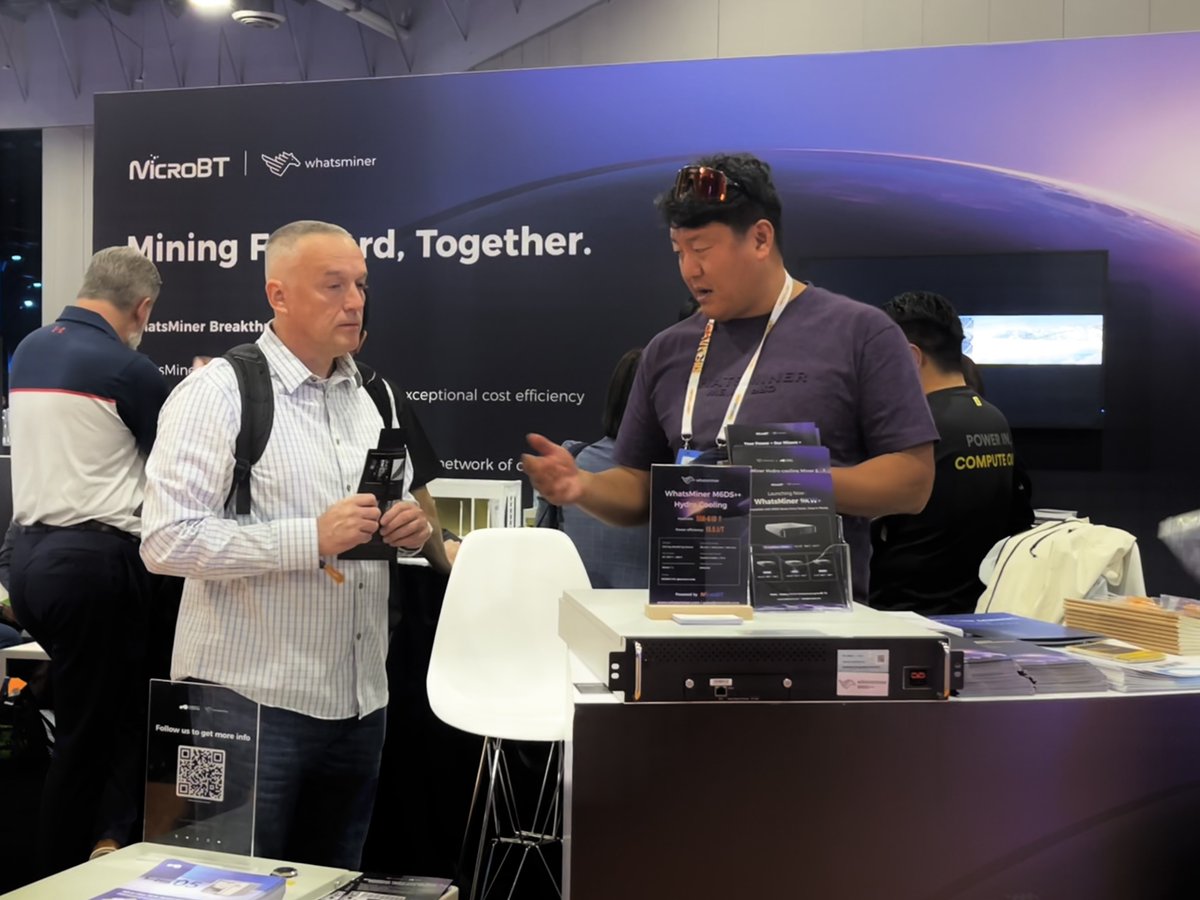 WhatsMiner tweet media