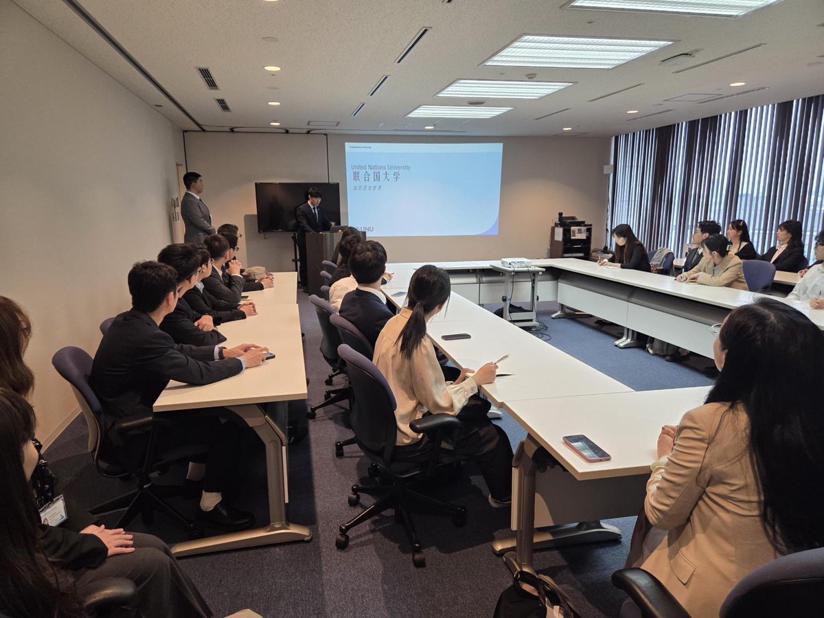 tmarwala's tweet image. Courtesy call to Senior Vice-Rector Aya Suzuki by Ms. Tian Lulu, Minister Counsellor for Education at the Embassy of China in Tokyo. Strengthening academic exchange and global dialogue. #UNU #Education #GlobalCooperation