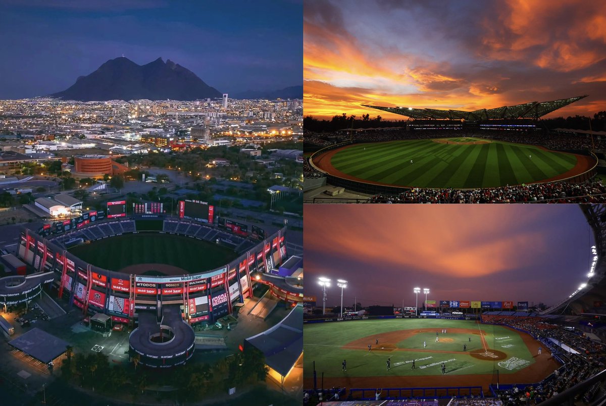 Shawn_Spradling's tweet photo. Rodrigo Fernández, Director of MLB Latin America, named 3 sites in Mexico that are perfectly suitable to host a future World Baseball Classic pool 🇲🇽

• Mexico City | Estadio Alfredo Harp Helú
• Monterrey | Estadio de Béisbol Monterrey
• Guadalajara | Estadio Panamericano

(✍️: @septimaentrada_)