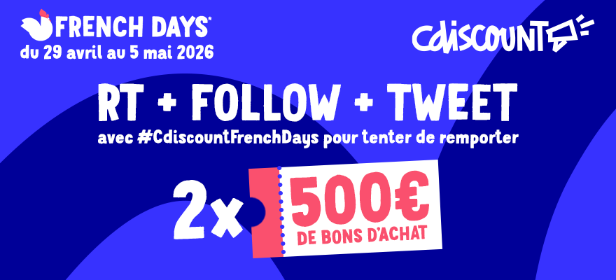 Cdiscount tweet media