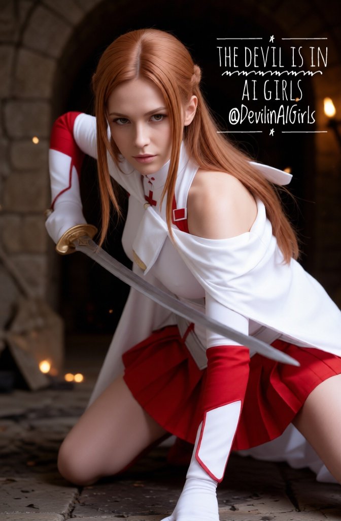 The Devil is in AI Girls - Inspired by an Adult version of Asuna Yuuki (SAO) 03 #asunayuuki #swordartonline #aigirl #aibeautifulgirl #aibeauty #aisexy #aiart #TheDevilisinAIGirls