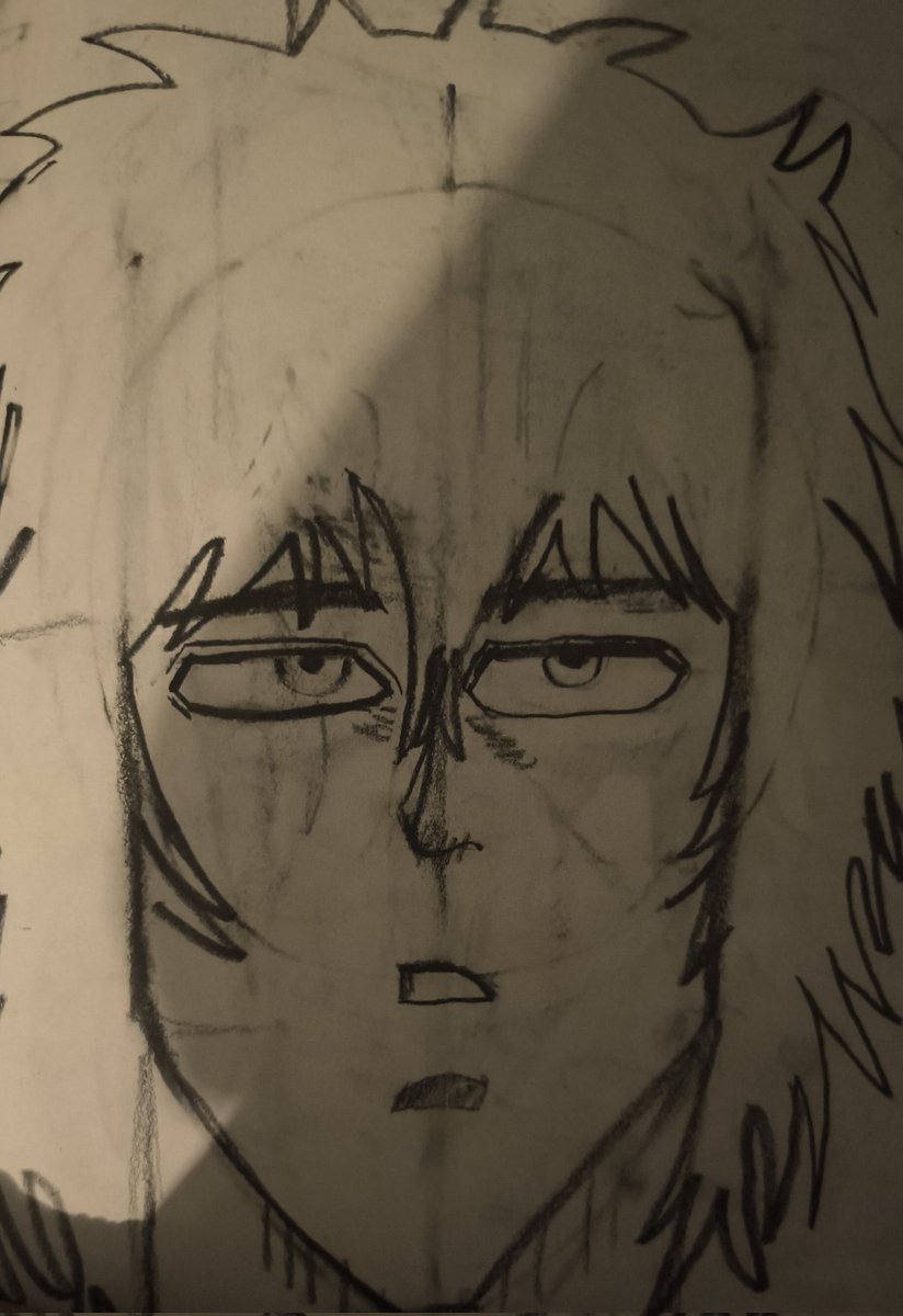 ValeriaXOvd's tweet image. Dibujito de Ohma tokita papus quedó bien❤️ #ARTwork