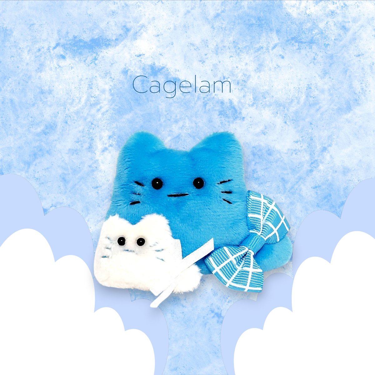 毎回イベントだけに登場する
親子ファーファー!! 
大小のファーファーがピッタリくっついている仲良しデザイン♪

晴れた日のお散歩が大好き𓈒𓋜

604🩵青い空🤍

#DF63_CagAme  #デザフェス63