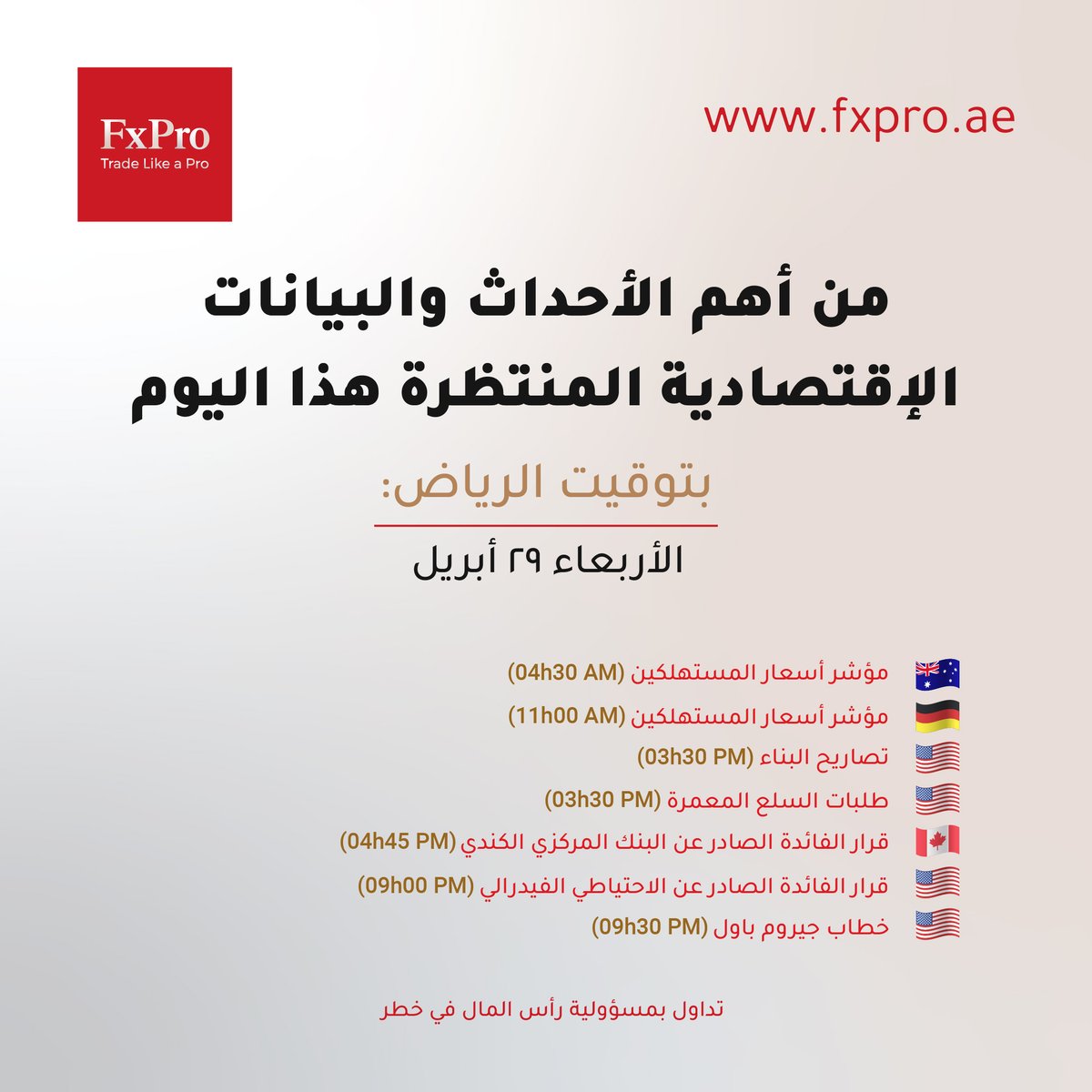 FxPro Arabia tweet media