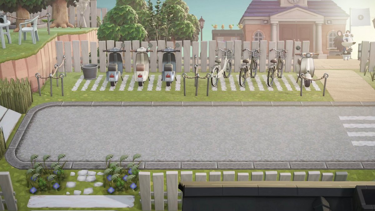 tollo_acnh's tweet image. 駐輪場⟡.·

 #あつ森写真部 #あつ森 #ACNH