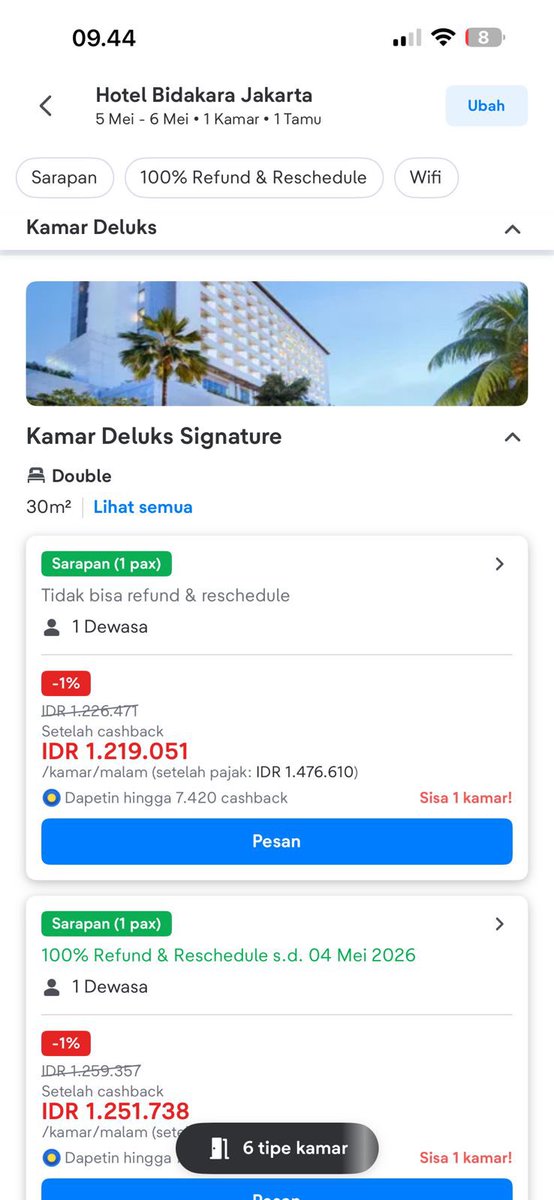 anotherlvljo's tweet photo. #zonauangㅤ guys aku jual voucher Hotel Bidakara Tebet, kalau ada yang mau harganya dibawah website yaaa bisa chat DM 🙏🏻🥰 https://t.co/nAejl8Dle0