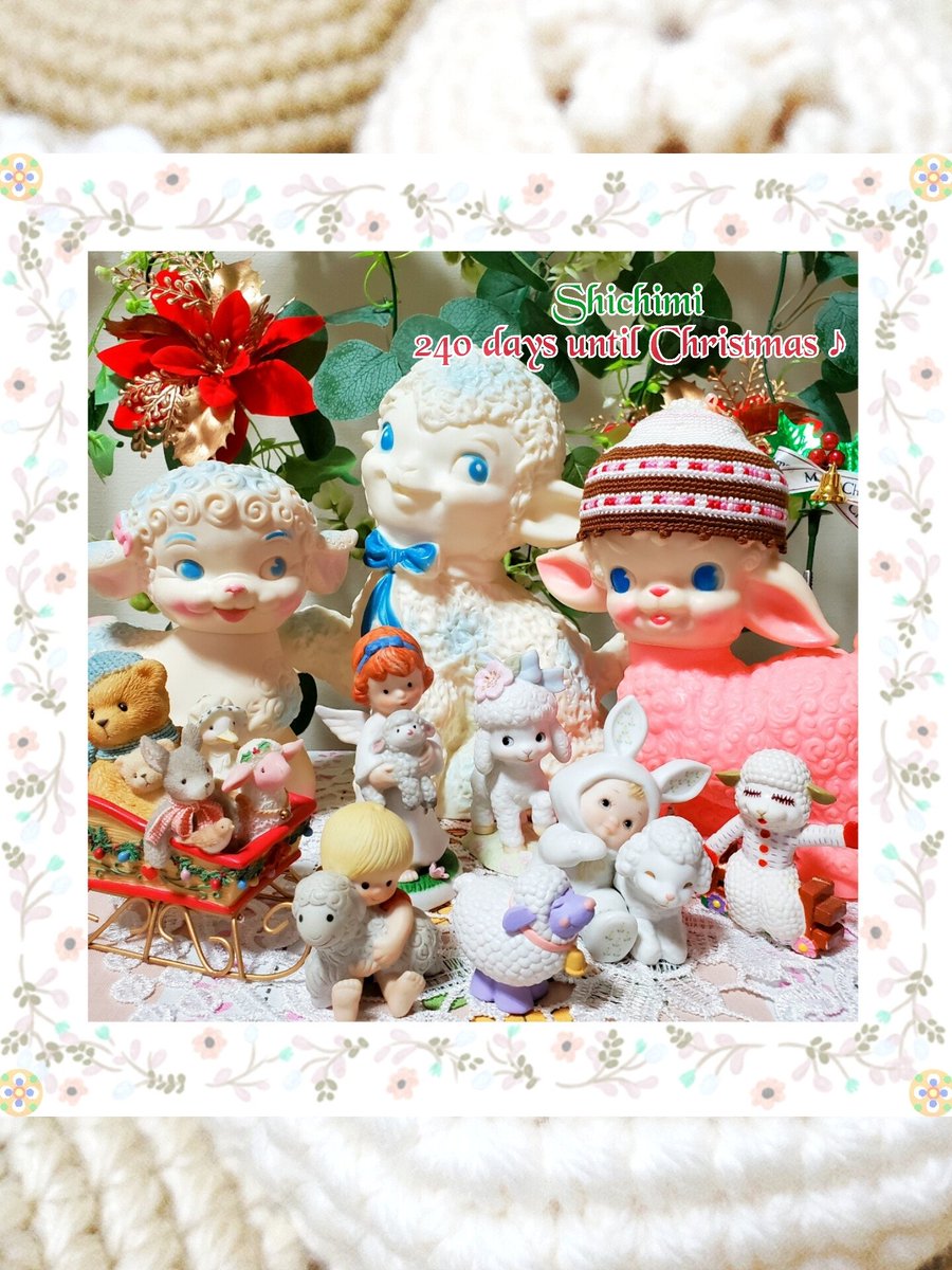 【Daisyさま】antique sheep ✵ *クリスマスの 羊さん (s) Daisyさま】antique sheep ✵ *クリスマスの 羊さん (s) 【公式通販】