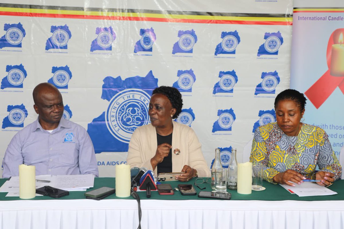 DrRuthSenyonyi's tweet photo. Yesterday, a press briefing ahead of Candlelight Memorial Commemoration Day, was held, addressed by myself, the UNAIDS Country Director, UAC Director General, and partners. 

This year’s theme is "Ending AIDS by 2030; Embracing the Role of Women".

#EndAIDS2030Ug https://t.co/OgGZZo6vsx