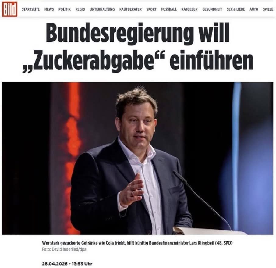 Neben der Erhöhung von Tabak- &amp; Alkoholsteuer will die Bundesregierung jetzt auch noch eine „Zuckerabgabe“ einführen. Das dient nicht der Gesundheit, sondern der Finanzierung von Klima-, Migrations- und Ukrainepolitik. Wir schaffen nicht nur die Zuckersteuer sofort wieder ab.