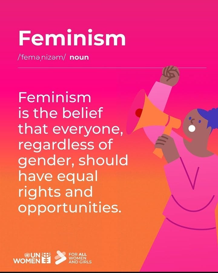 ReafUg's tweet image. Did you know that anyone can be a feminist? 
#EqualityForAll