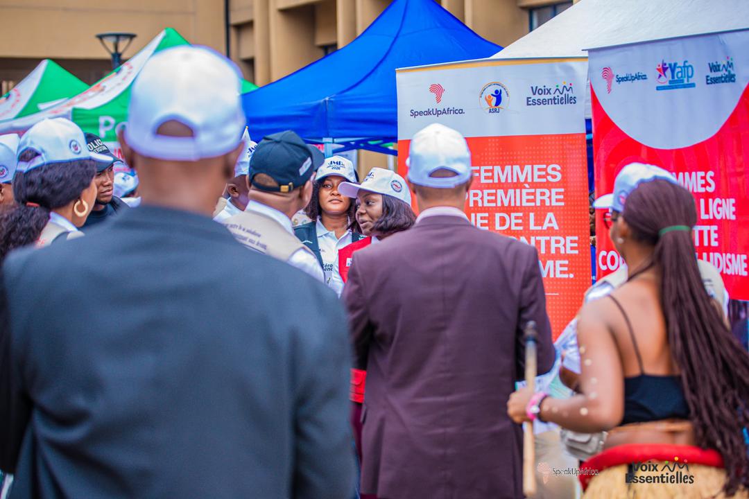 RDC_IYAFP's tweet photo. #Journée_Mondiale_Du_Paludisme:
Revived en image , le temps fort de la celebration de la #JMP 2026 en RDC avec une forte participation des #OSC de mise en oeuvre du projet #VE_PALU RDC.

@SpeakUpAfrica1 
@RDC_IYAFP https://t.co/jLVrzQj6f4