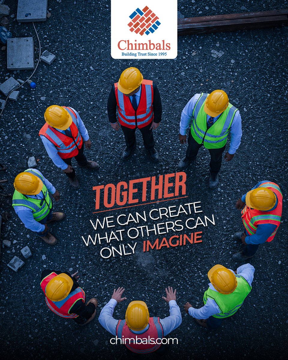 chimbalspvtltd's tweet image. 𝐂𝐡𝐢𝐦𝐛𝐚𝐥𝐬 𝐓𝐞𝐚𝐦 𝐓𝐨𝐠𝐞𝐭𝐡𝐞𝐫 𝐂𝐫𝐞𝐚𝐭𝐢𝐧𝐠 𝐖𝐡𝐚𝐭 𝐎𝐭𝐡𝐞𝐫𝐬 𝐂𝐚𝐧 𝐎𝐧𝐥𝐲 𝐈𝐦𝐚𝐠𝐢𝐧𝐞

Contact Us: +92 339 3170000
info@chimbals.com
#construction #teamwork #BuildingTrust #architecture #chimbals #TogetherWeBuild #constructionteam #ProfessionalBuilders