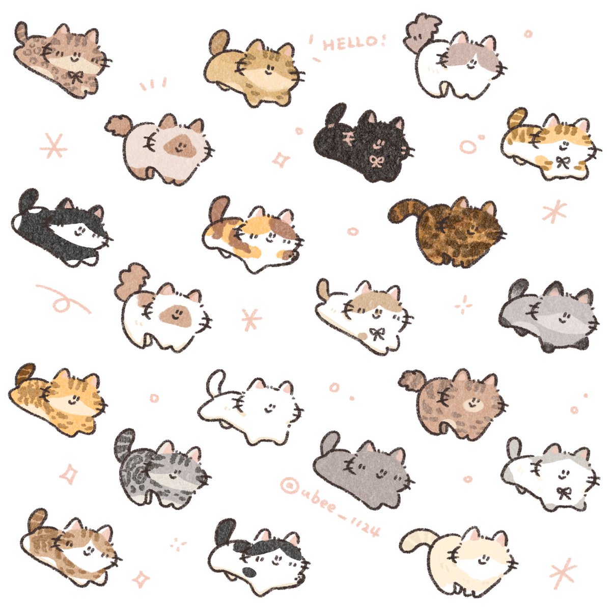 ubee_1124's tweet photo. 一起出發吧🐈
#illusrtation #procreate #イラスト https://t.co/t0mpsuyWuh