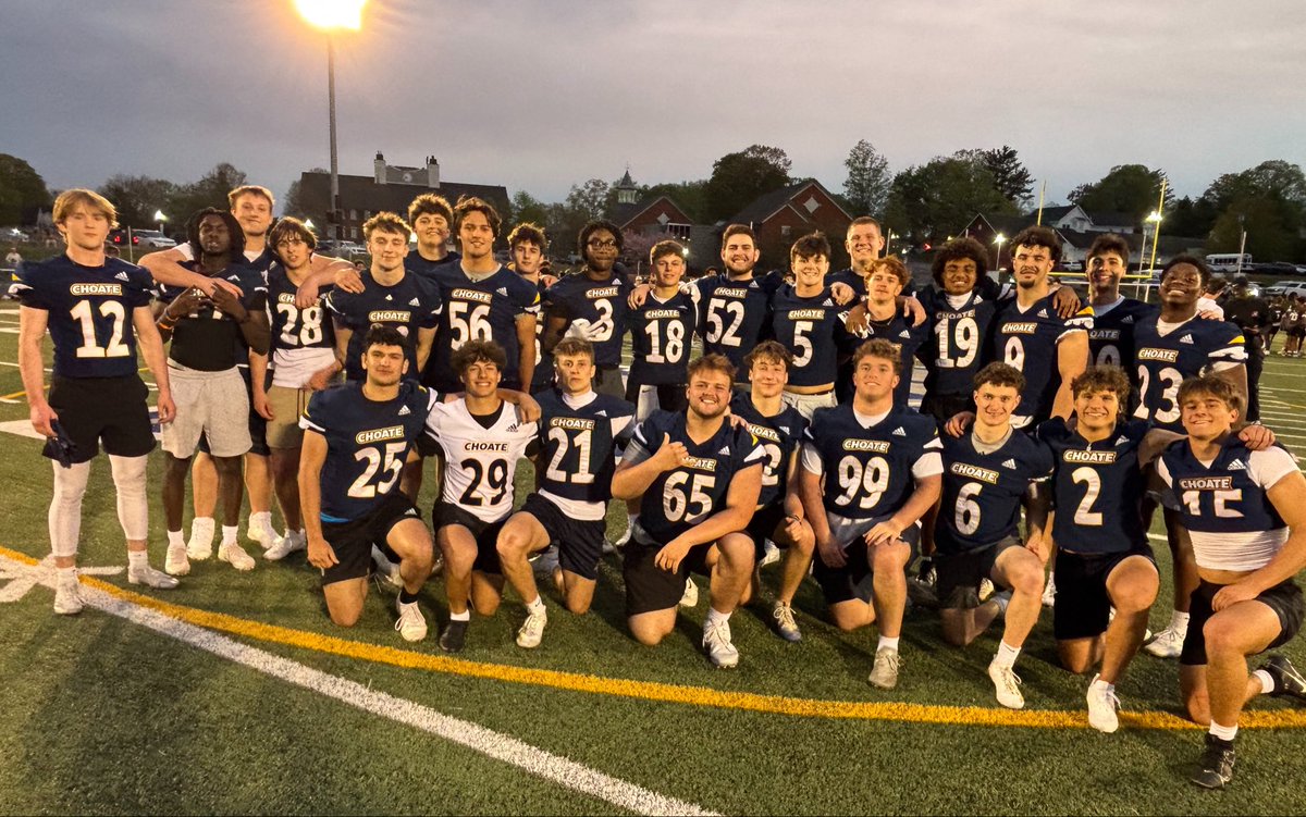 Choate Rosemary Hall Football 🐗 tweet media