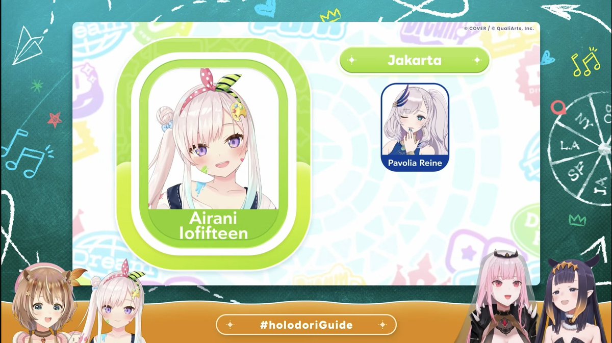 HoloFansID's tweet photo. Reine, Iofi, and Zeta will be assigned to Jakarta's Holodori ad truck! https://t.co/9bmmAysSLZ