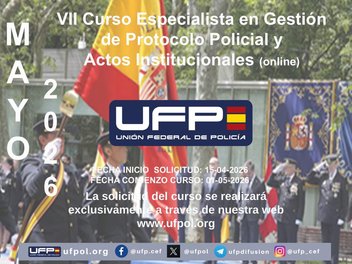 ufpol's tweet photo. 📚Formación UFP📚

¡Empiezan HOY! No los dejes pasar ⬇️⬇️

✅Baremables, gratuitos y te los metemos en el expediente. No tienes que hacer nada, sólo disfrutar y aprender. 

💙La formación, importa. #policia https://t.co/RIHAX9hGE6