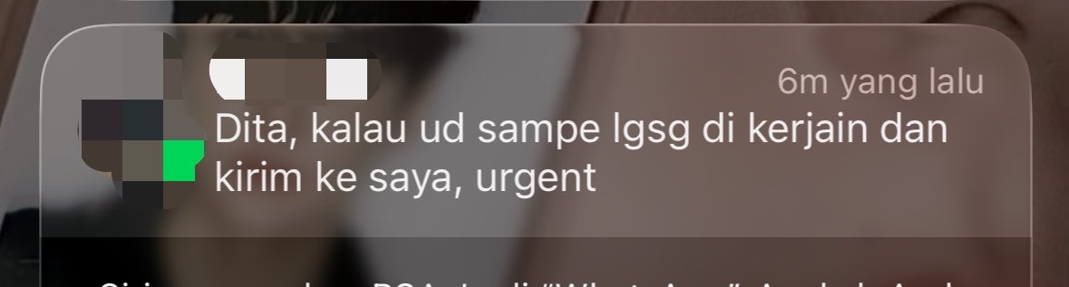 kalian bakal jawab apa, klo posisi kalian baru keluar buat makan siang?