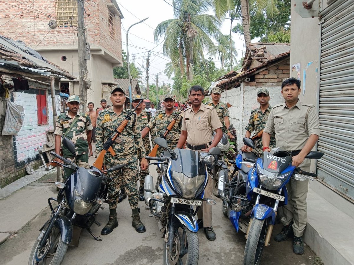 Barasat District Police tweet media