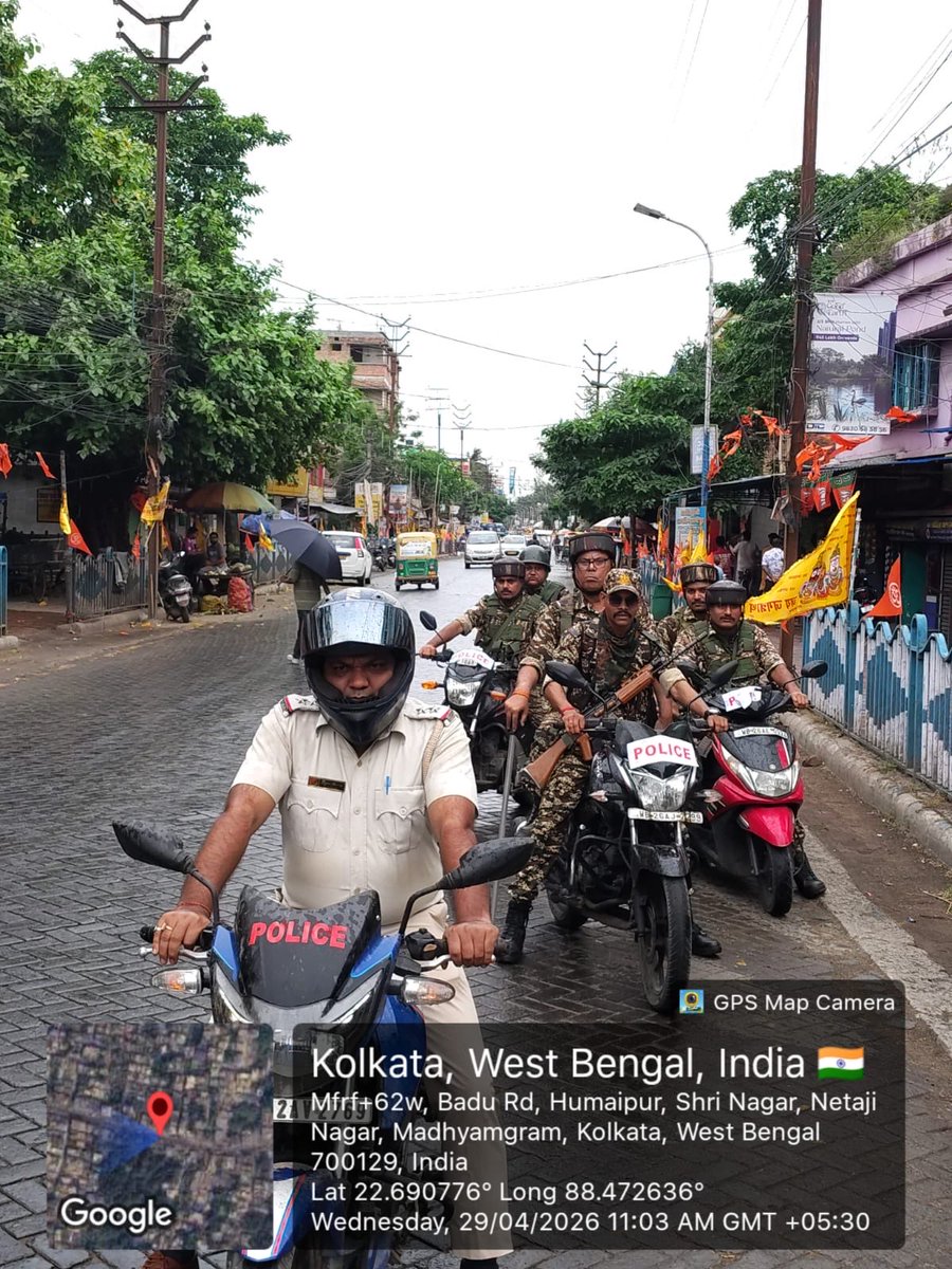 Barasat District Police tweet media