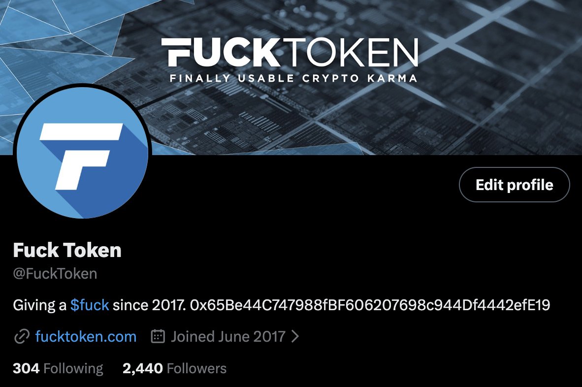 The real $FUCK on ETH lives here
Check the CA yourself