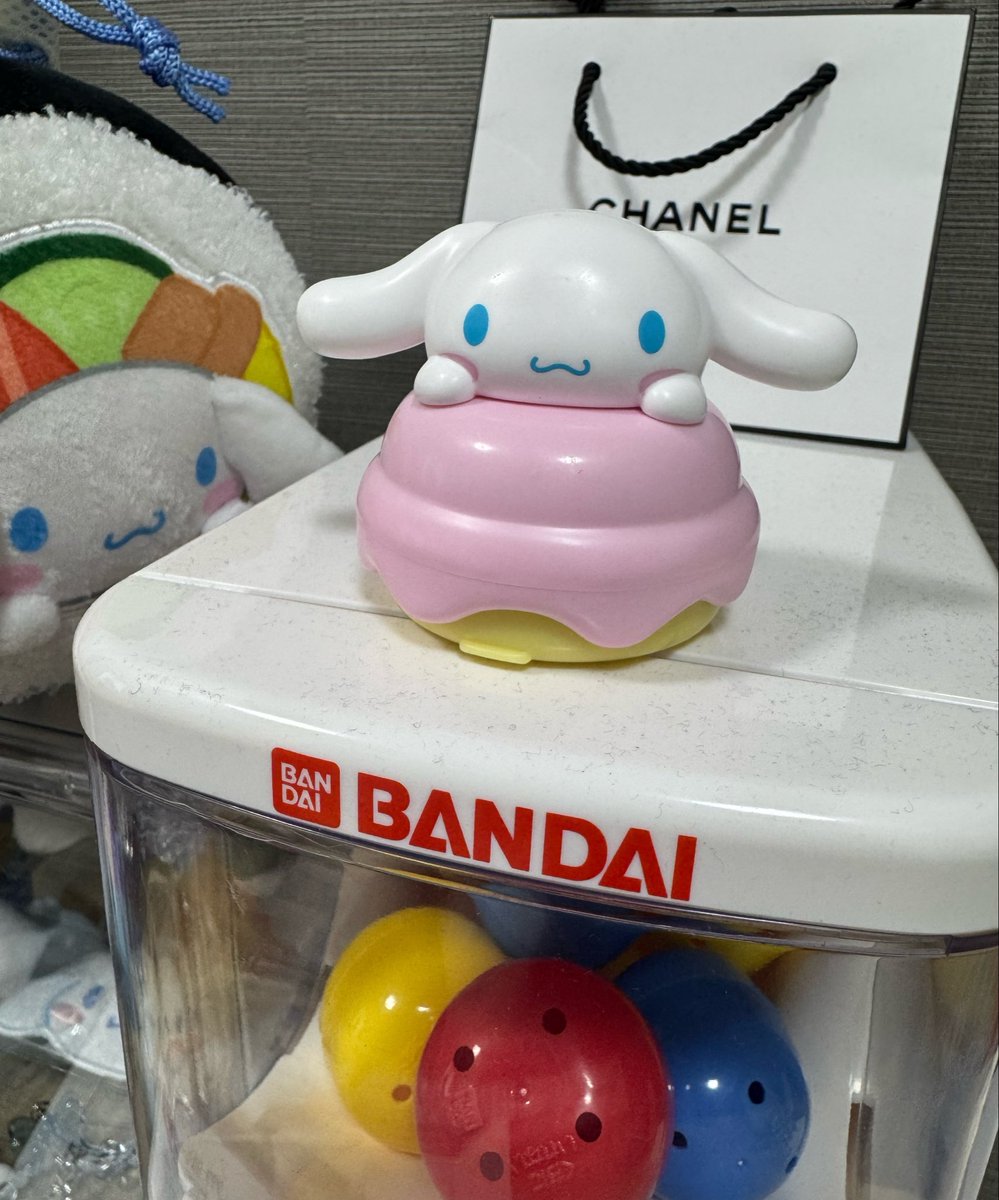 ハッピーセットのおまけのサンリオキャラクターズ。 一発で