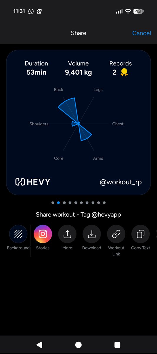 rishipande's tweet photo. Day 3/90.
Workout done.
Not every day needs to be perfect.

As James Clear says:
“Every action you take is a vote for the type of person you wish to become.”
Today’s vote: I’m someone who shows up. https://t.co/S6UI4IcIvB