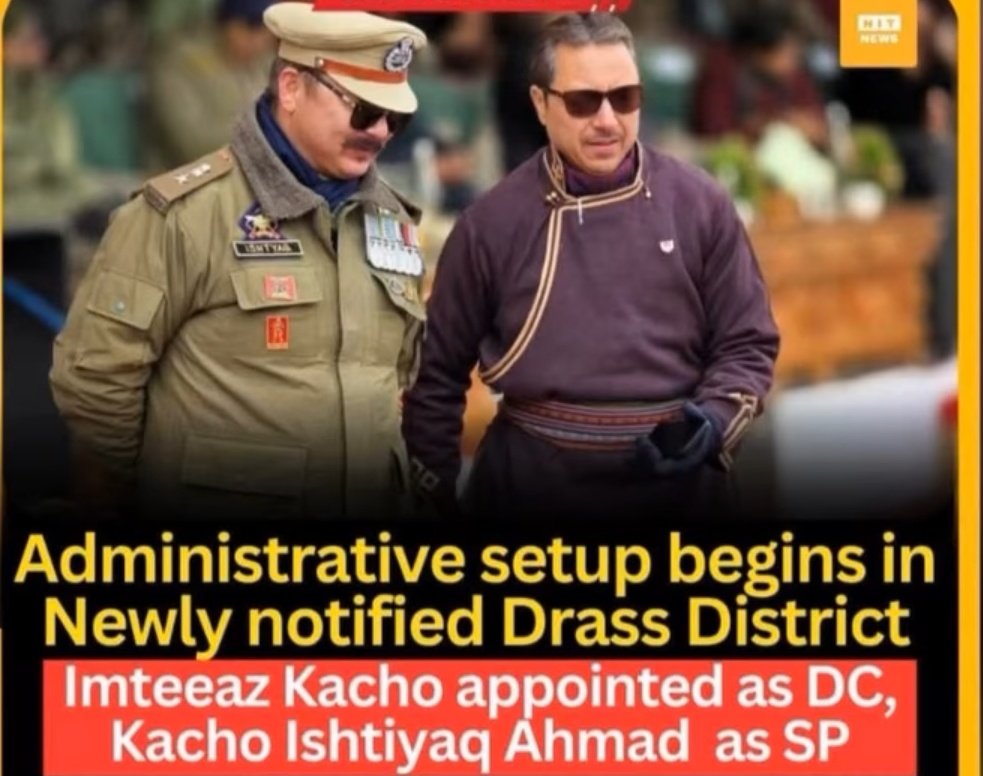 Kacho Heartiest congratulations 🎉 to the sons of the soil Jinab Kacho Imtiyaz ...